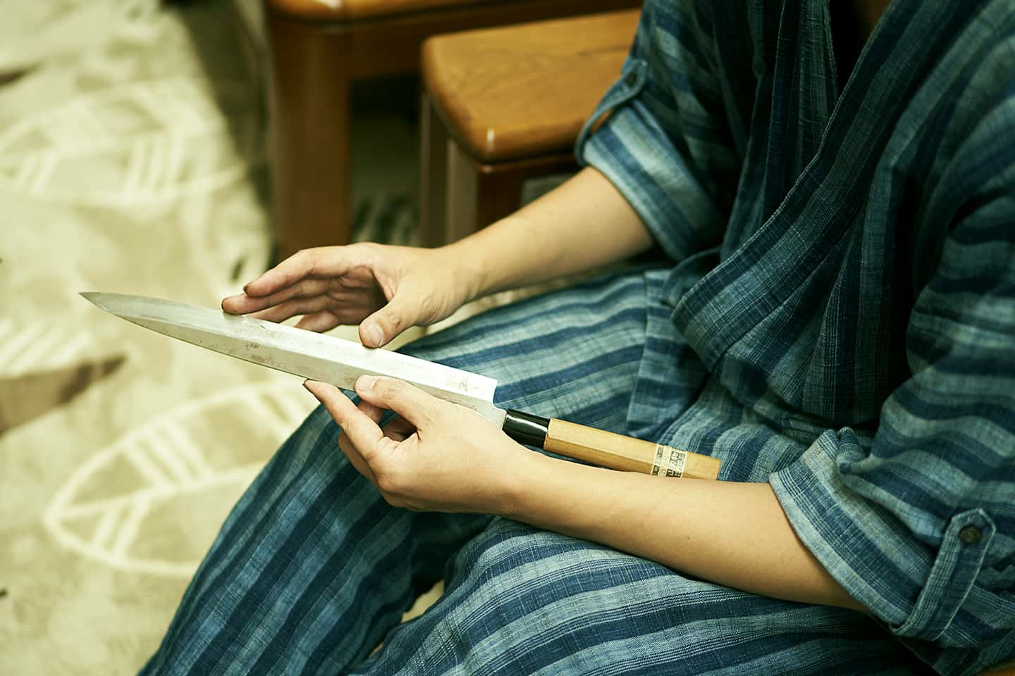 藤原将志/包丁研ぎ師・月山義高刃物店