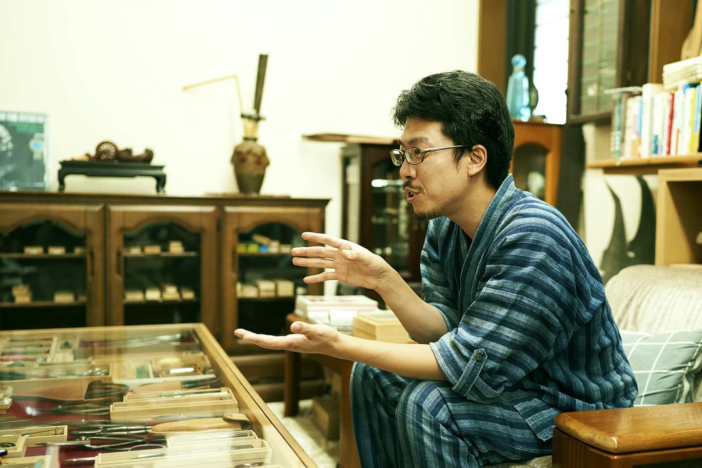 藤原将志/包丁研ぎ師・月山義高刃物店