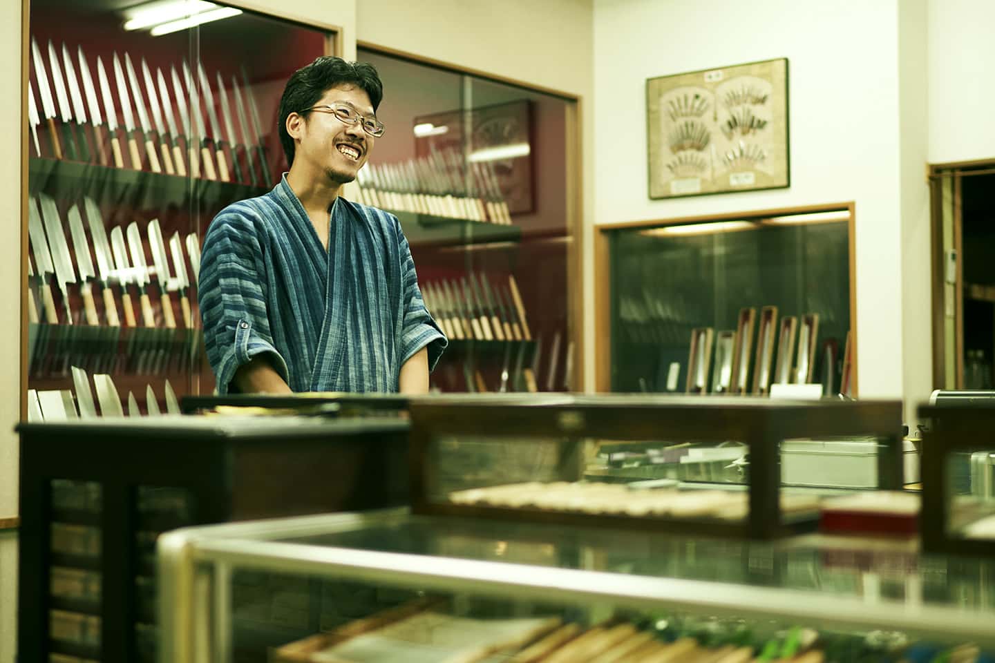 藤原将志/包丁研ぎ師・月山義高刃物店